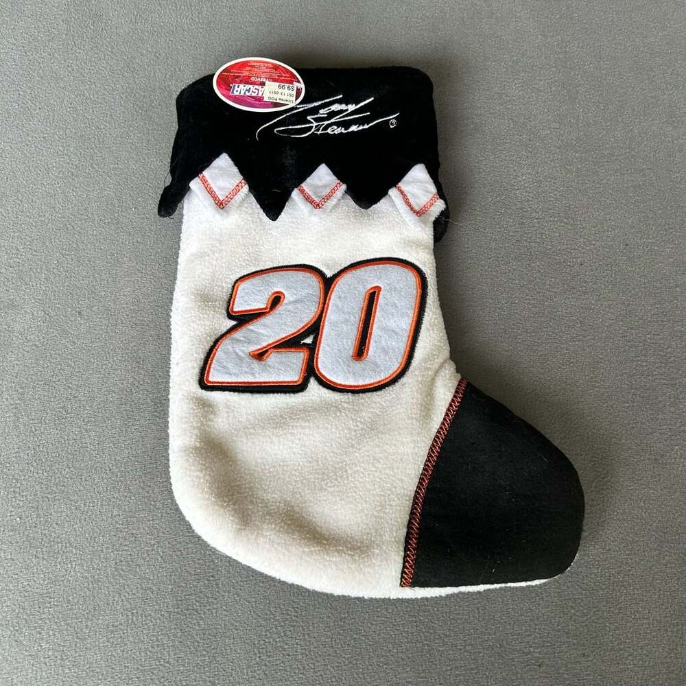 Tony Stewart #20 NASCAR Christmas Stocking